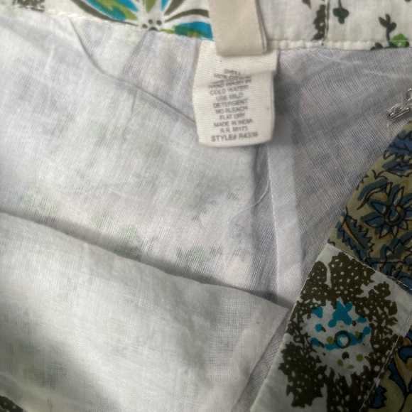 ANTHROPOLOGIE RAGA PATCHWORK COTTON MAXI SKIRT size S - Picture 5 of 5